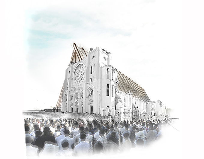 the cathedral of Notre Dame de l’Assomption, haiti